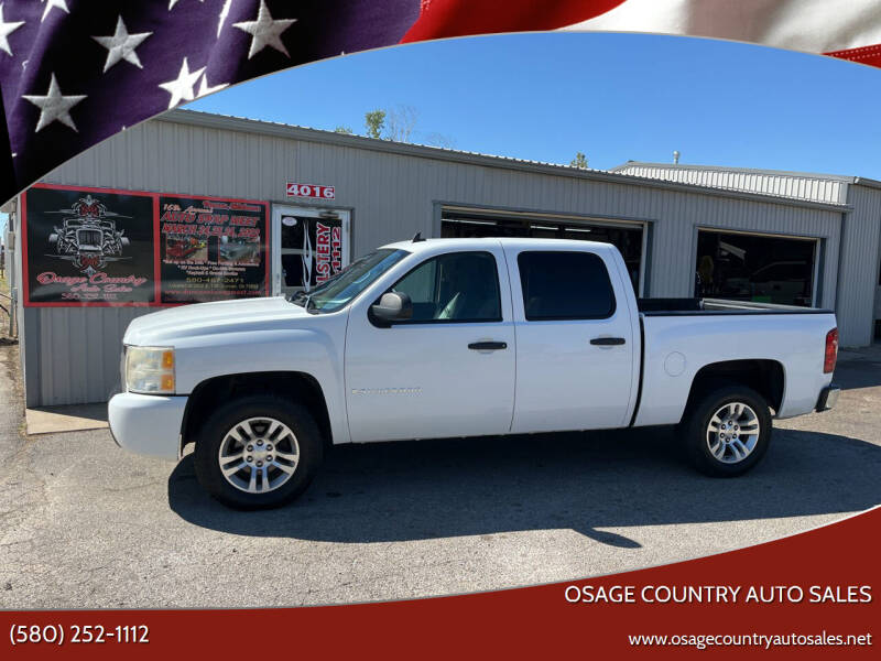 2008 Chevrolet Silverado 1500 for sale at Osage Country Auto Sales in Duncan OK