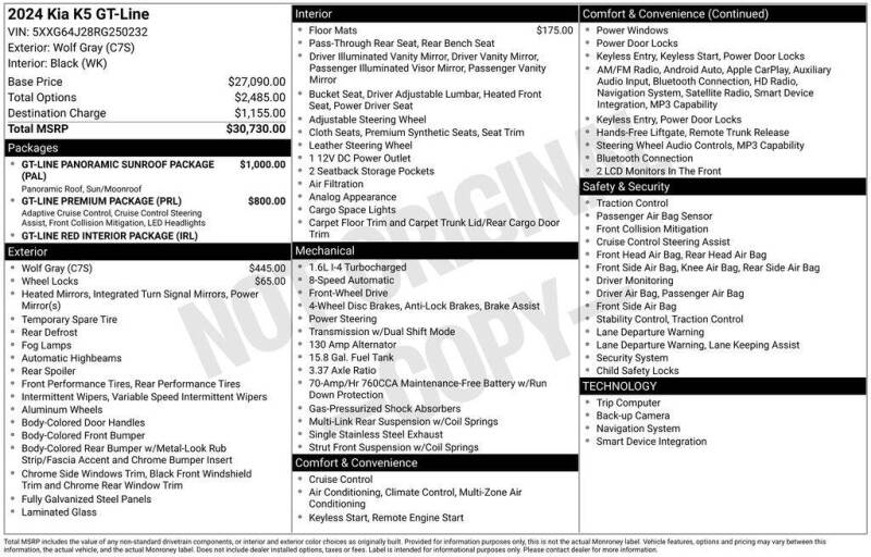 2024 Kia K5