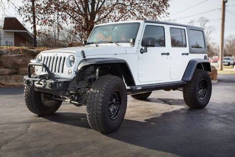 2014 Jeep Wrangler Unlimited for sale at CROSSROAD MOTORS in Caseyville IL