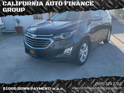 2019 Chevrolet Equinox for sale at CALIFORNIA AUTO FINANCE GROUP in Fontana CA