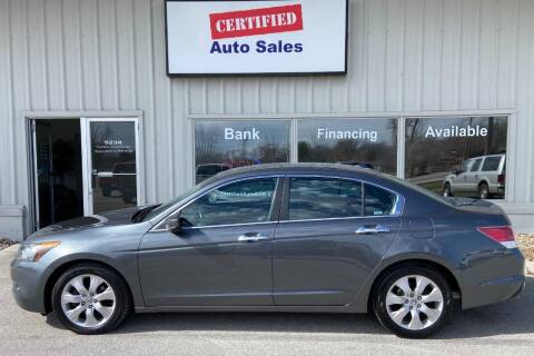2009 Honda Accord for sale at Certified Auto Sales in Des Moines IA