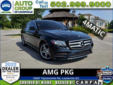 2017 Mercedes-Benz E-Class for sale at Auto Group of Louisville in Louisville KY