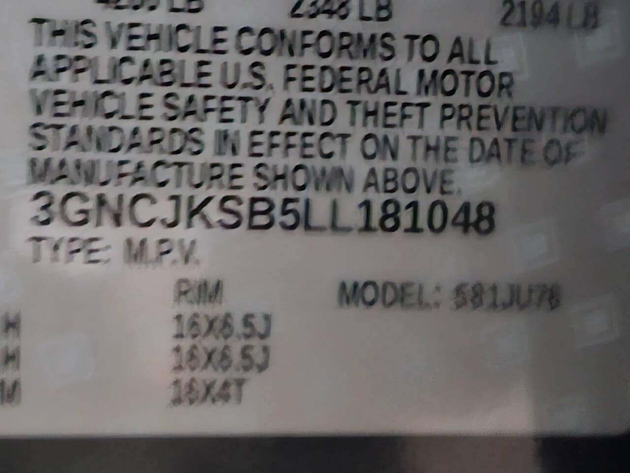 Gray 2020 Chevrolet Trax LS LS 4dr Crossover 24