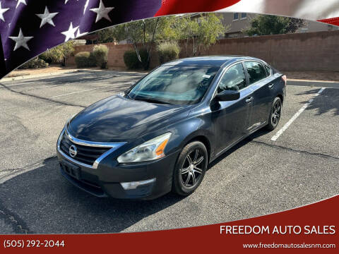 2013 Nissan Altima for sale at Freedom Auto Sales in Albuquerque NM