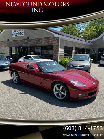 2006 Chevrolet Corvette for sale at NEWFOUND MOTORS INC in Seabrook NH