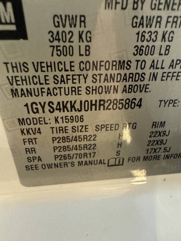 2017 Cadillac Escalade ESV Platinum