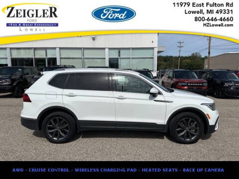 2022 Volkswagen Tiguan for sale at Harold Zeigler Ford in Plainwell MI