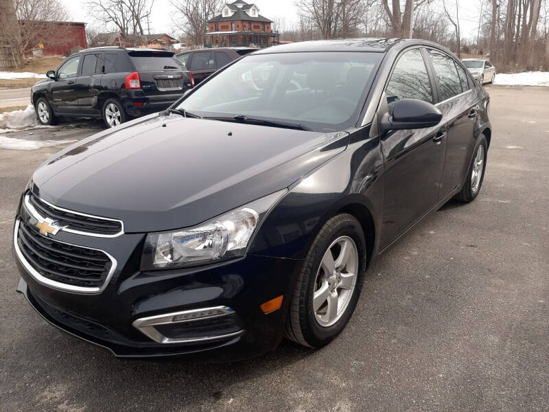 2015 Chevrolet Cruze for sale at Faithful Cars Auto Sales in North Branch MI