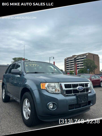 2011 Ford Escape for sale at BIG MIKE AUTO SALES LLC in Lincoln Park MI