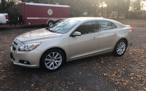 2013 Chevrolet Malibu for sale at Distinct Motors LLC in Mechanicsville VA