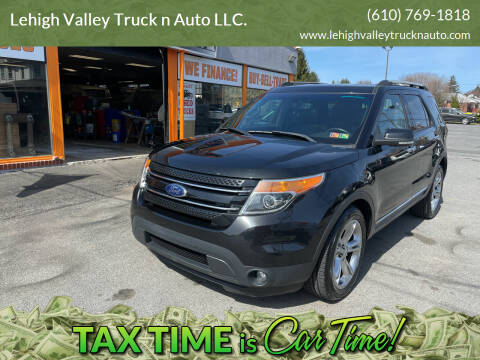 2014 Ford Explorer for sale at Lehigh Valley Truck n Auto LLC. in Schnecksville PA