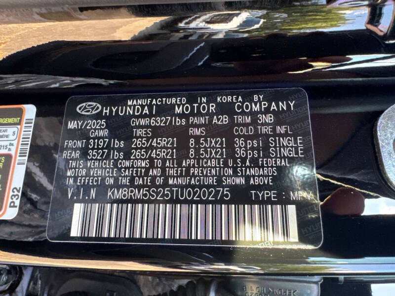 2026 Hyundai Palisade Calligraphy