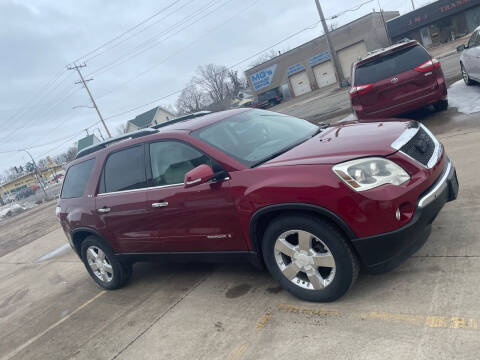 2007 GMC Acadia for sale at United Motors in Saint Cloud MN