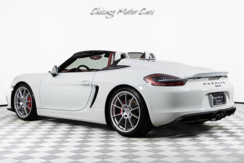 2016 Porsche Boxster Spyder