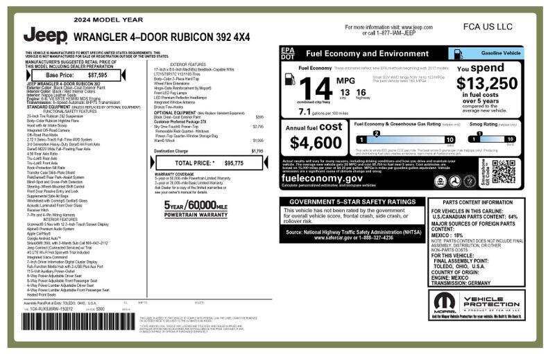 2024 Jeep Wrangler