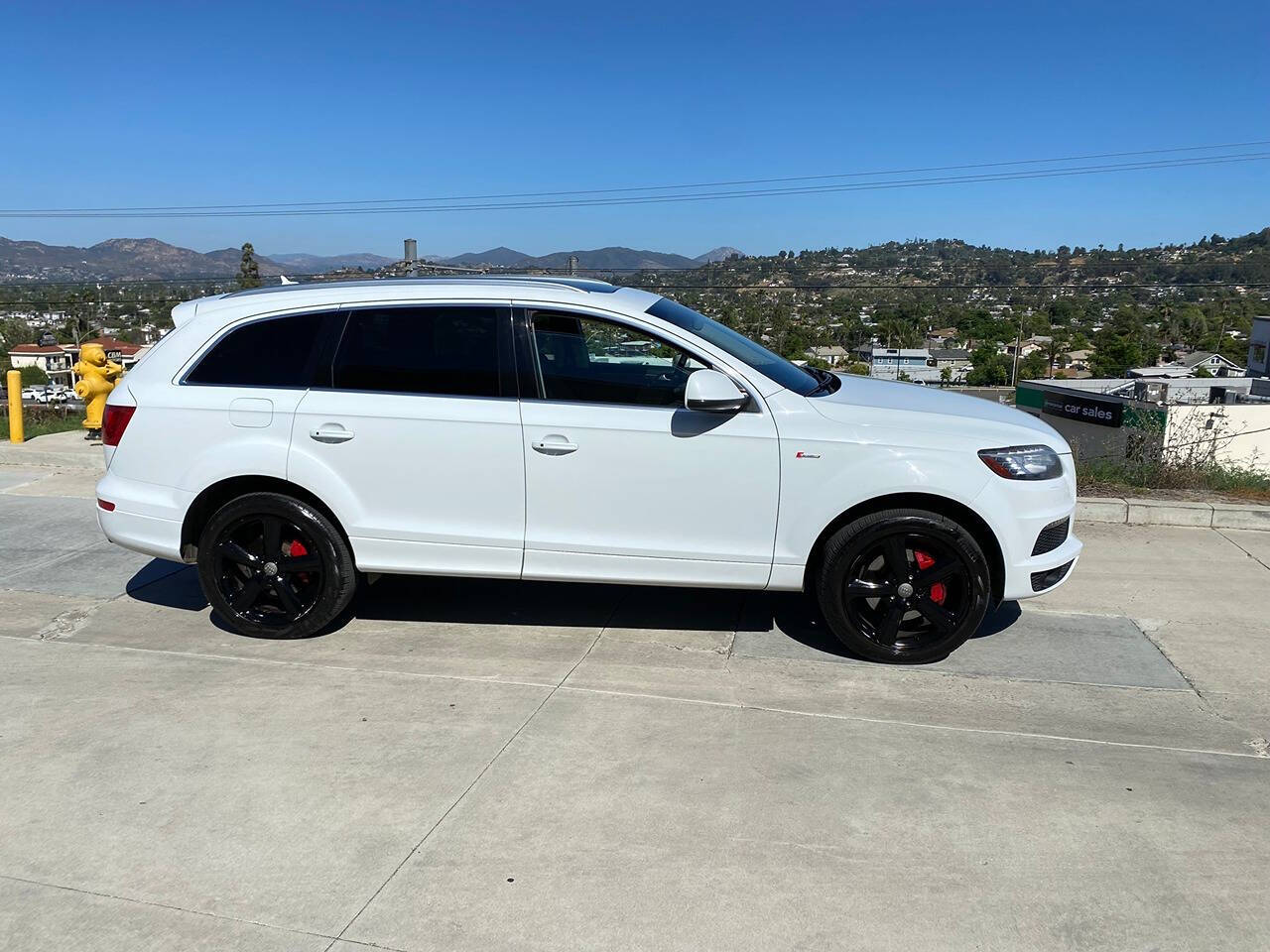 2014 Audi Q7 for sale at Ride and Trust in El Cajon, CA