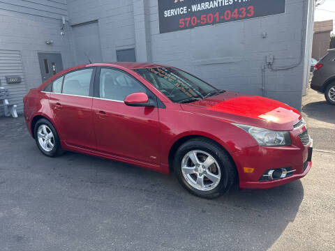 2012 Chevrolet Cruze for sale at Small Town Auto Sales Inc. in Hazleton PA