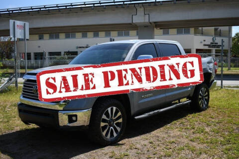 2018 Toyota Tundra for sale at STS Automotive - MIAMI in Miami FL