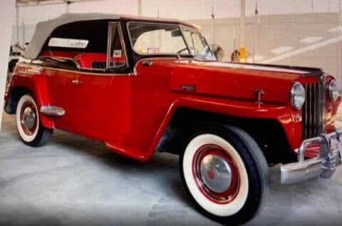 1949 Willys Jeepster for sale at Classic Car Deals in Cadillac MI