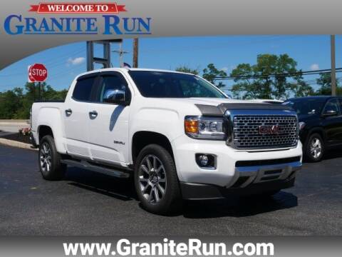 2019 GMC Canyon for sale at GRANITE RUN PRE OWNED CAR AND TRUCK OUTLET in Media PA