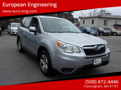 2014 Subaru Forester for sale at European Engineering in Framingham MA