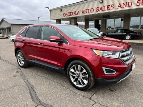 2015 Ford Edge for sale at Osceola Auto Sales and Service in Osceola WI