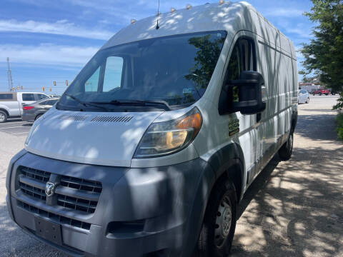 2015 RAM ProMaster for sale at Progressive Auto Finance in Fredericksburg VA