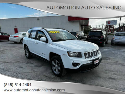 2016 Jeep Compass for sale at Automotion Auto Sales Inc in Kingston NY