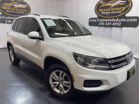 2017 Volkswagen Tiguan for sale at TRADEWINDS MOTOR CENTER LLC in Cleveland OH