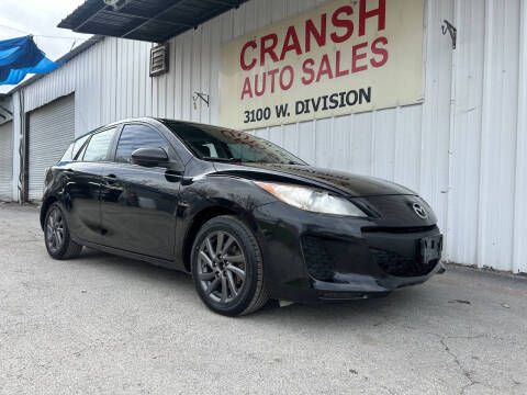 2012 Mazda MAZDA3 for sale at CRANSH AUTO SALES, INC in Arlington TX