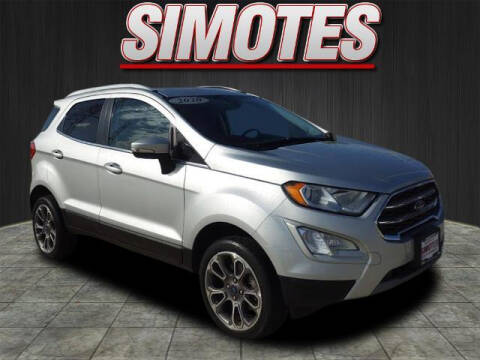 2020 Ford EcoSport for sale at SIMOTES MOTORS in Minooka IL