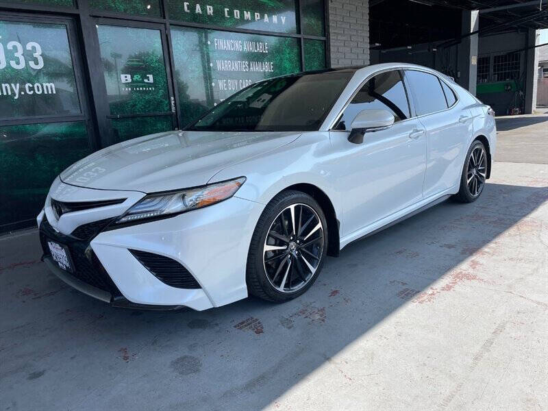 2018 Toyota Camry for sale at B & J Car Company in Orange, CA