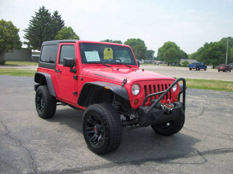 2013 Jeep Wrangler for sale at USED CAR FACTORY in Janesville WI