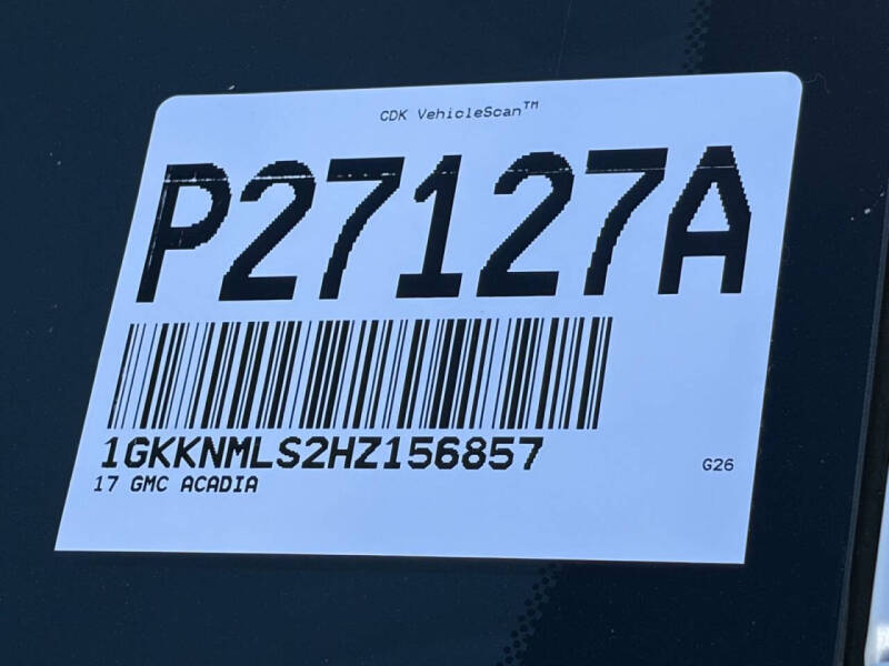 2017 GMC Acadia SLT-1