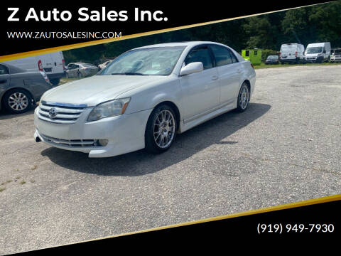 2007 Toyota Avalon for sale at Z Auto Sales Inc. in Rocky Mount NC