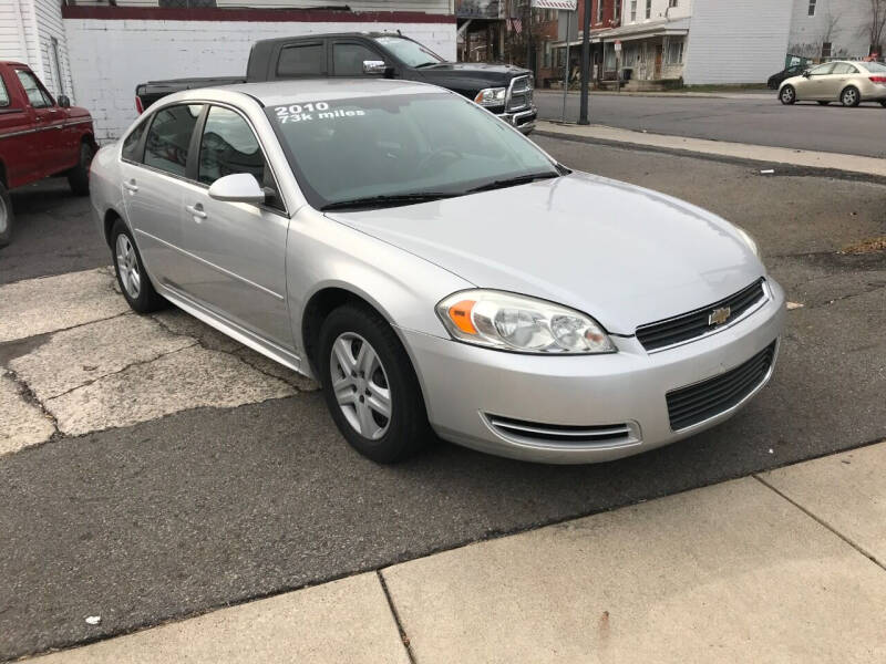 2010 Chevrolet Impala for sale at WALLACE MOTORS INC in Ashland PA