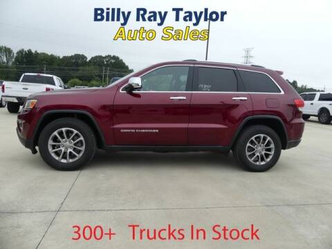 2016 Jeep Grand Cherokee for sale at Billy Ray Taylor Auto Sales in Cullman AL