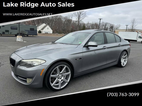2011 BMW 5 Series for sale at Lake Ridge Auto Sales in Woodbridge VA