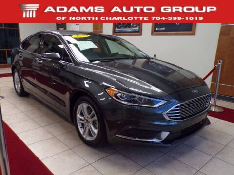 2018 Ford Fusion for sale at Adams Auto Group Inc. in Charlotte NC