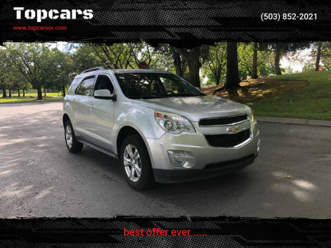 2015 Chevrolet Equinox for sale at Topcars in Wilsonville OR