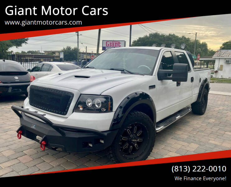 2008 Ford F-150 for sale at Giant Motor Cars in Tampa FL