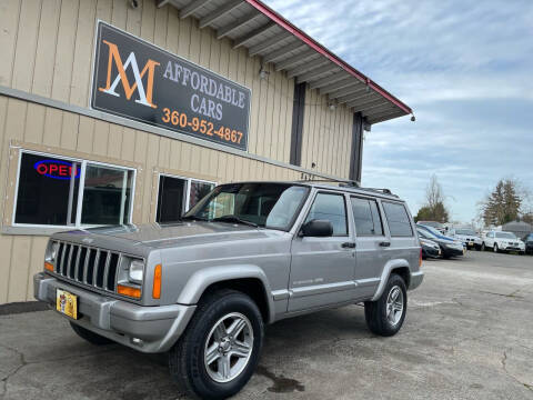 2001 Jeep Cherokee for sale at M & A Affordable Cars in Vancouver WA
