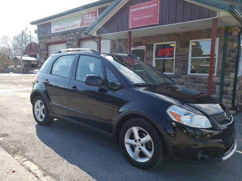 2007 Suzuki SX4 Crossover for sale at Douty Chalfa Automotive in Bellefonte PA