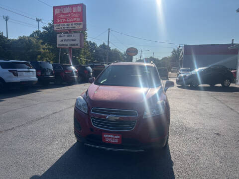 2015 Chevrolet Trax for sale at Parkside Auto Sales & Service in Pekin IL