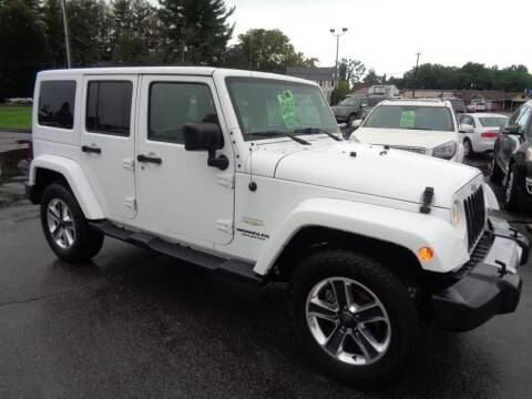 2015 Jeep Wrangler Unlimited for sale at BETTER BUYS AUTO INC in East Windsor CT