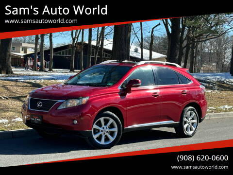 2010 Lexus RX 350 for sale at Sam's Auto World in Roselle NJ
