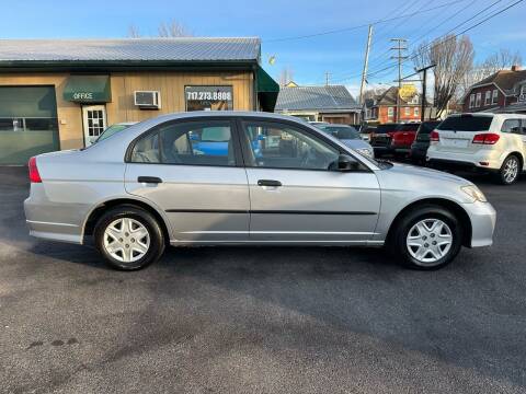 2004 Honda Civic for sale at FIVE POINTS AUTO CENTER in Lebanon PA