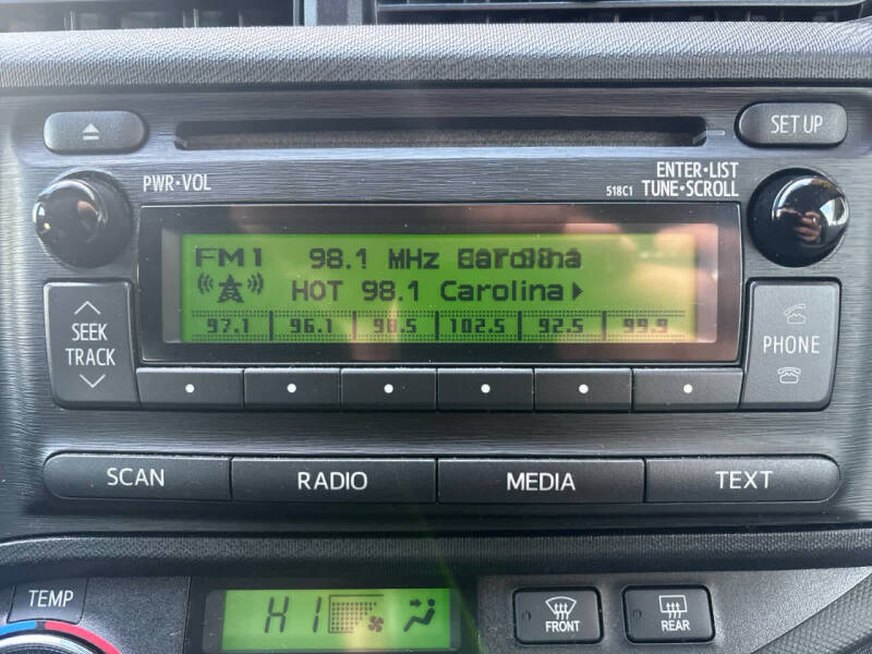 2012 Toyota Prius c Two