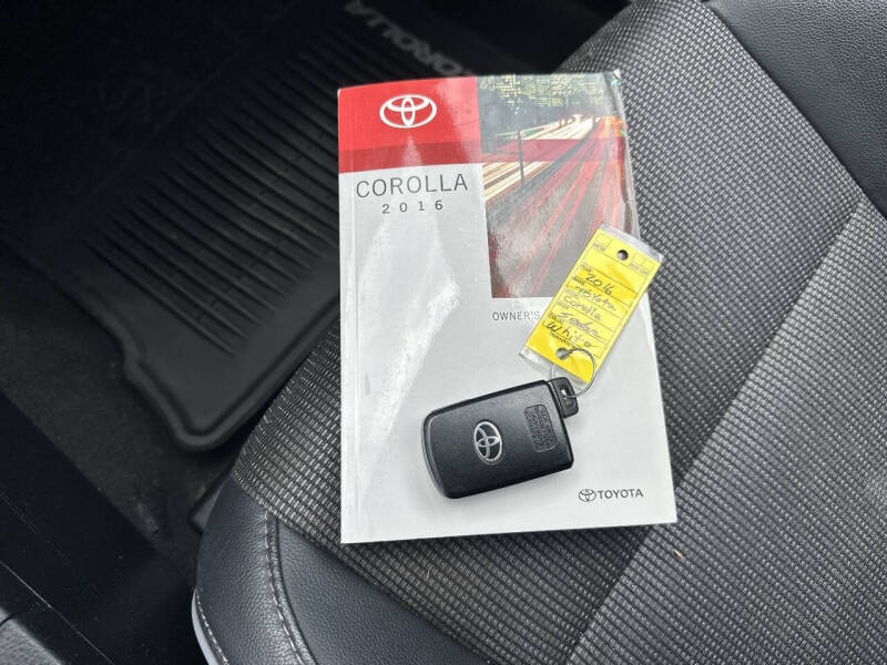 2016 Toyota Corolla S
