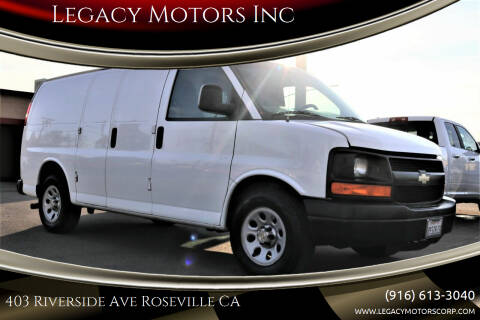 2014 Chevrolet Express Cargo for sale at Legacy Motors Inc in Roseville CA